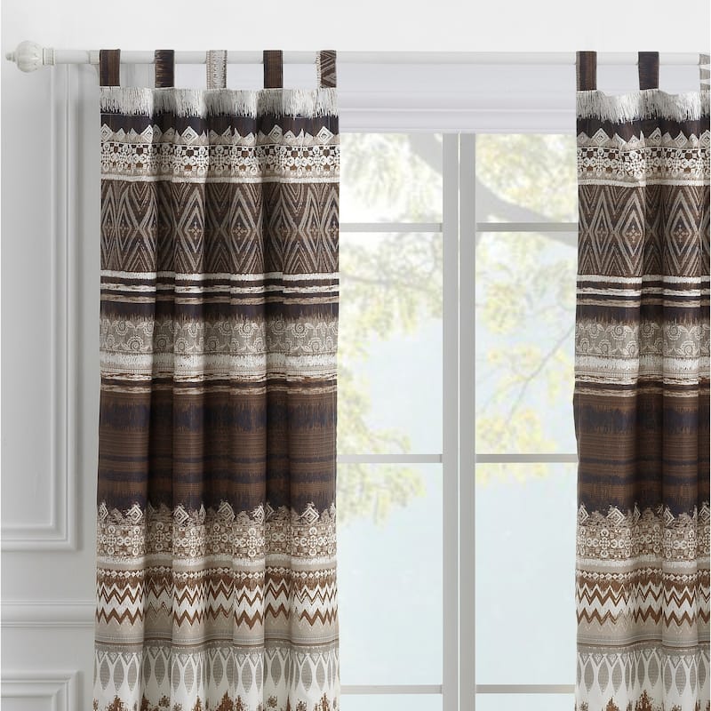 Greenland Home Fashions Southwest 4-piece Window Panels (Set of 2)