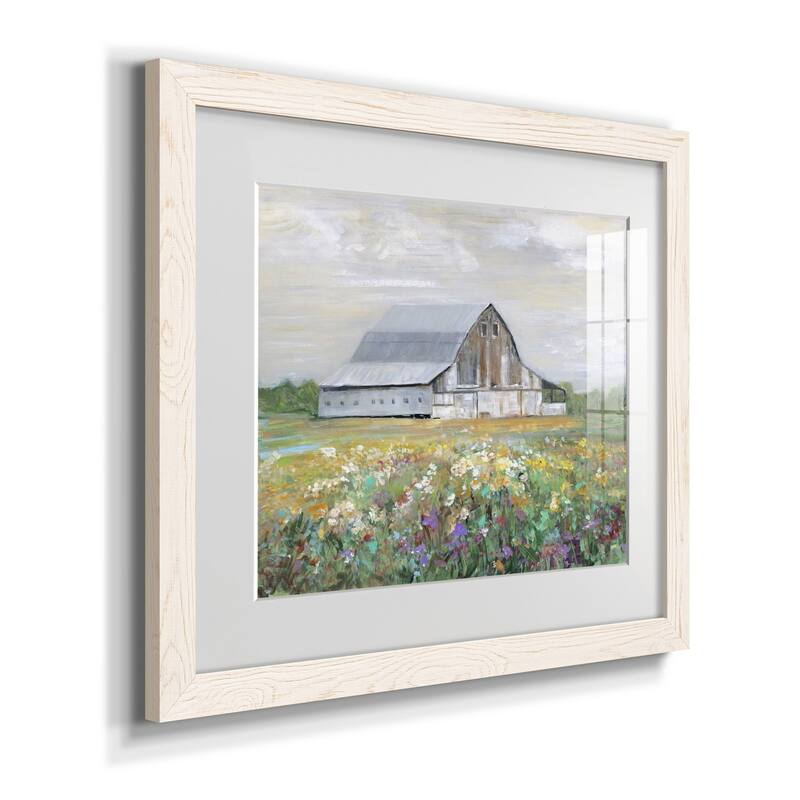 Country Fields-Premium Framed Print - Ready to Hang