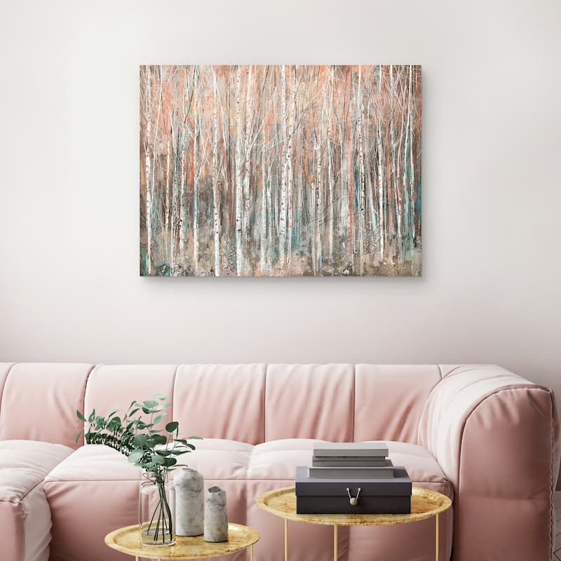 Coral Trees II by Studio Arts Canvas Art Print