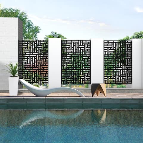 Privacy Screen Free Standing Street