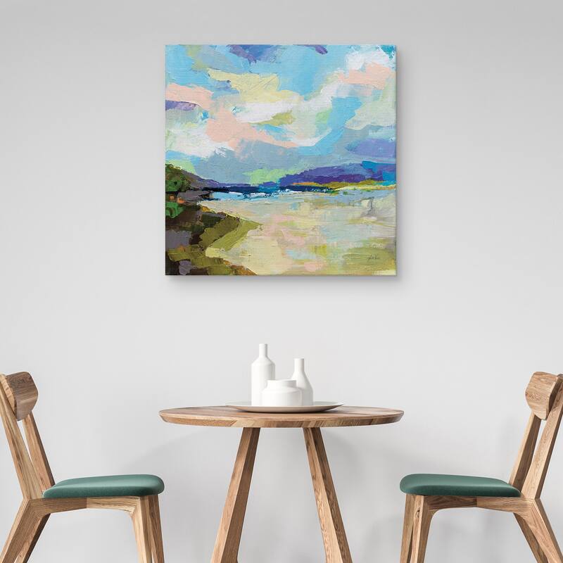 The Shore by Jeanette Vertentes Canvas Art Print