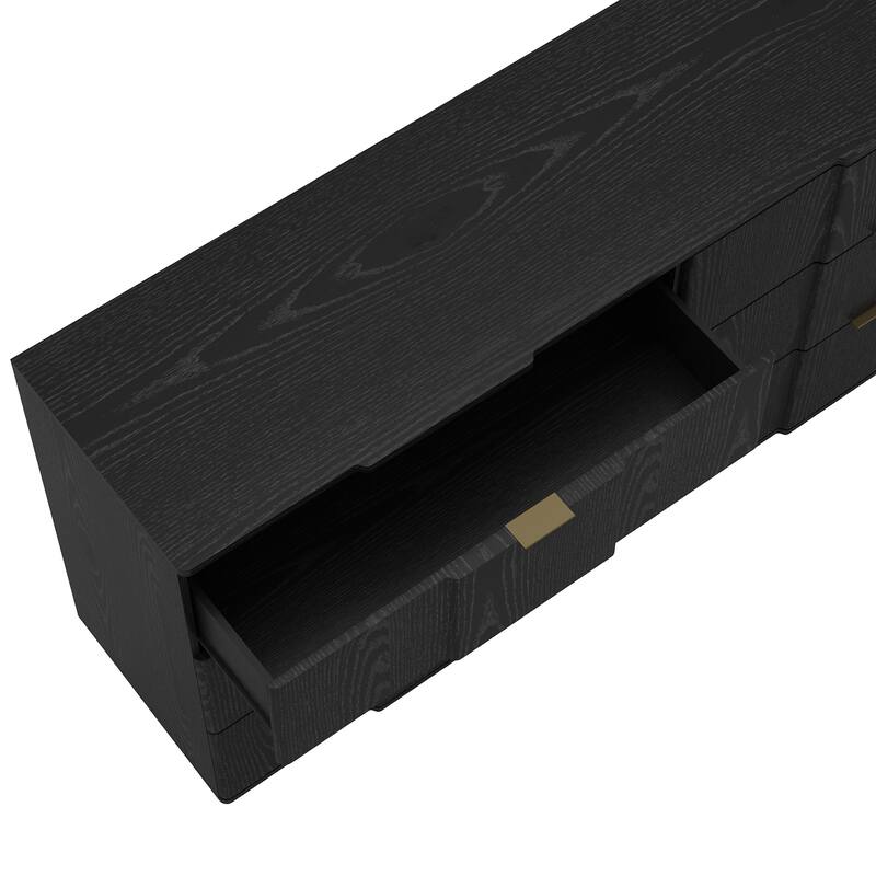 Clive 72 Inch 6 Drawer Bedroom Dresser