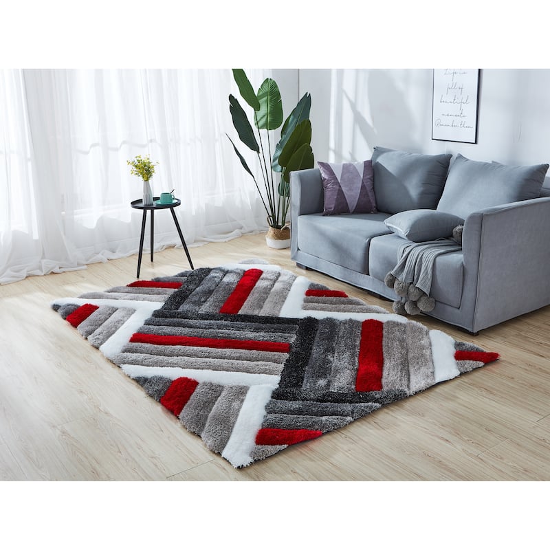 Mateos Shag Collection Area Rug