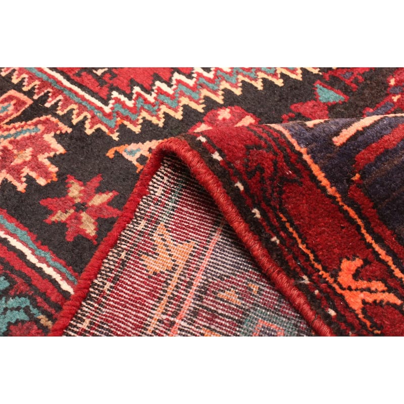 ECARPETGALLERY Hand-knotted Anadol Black Wool Rug - 4'7 x 7'9