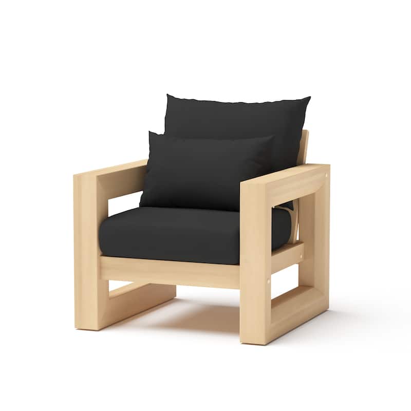 Benson 2 Piece Sunbrella Outdoor Patio Club Chairs