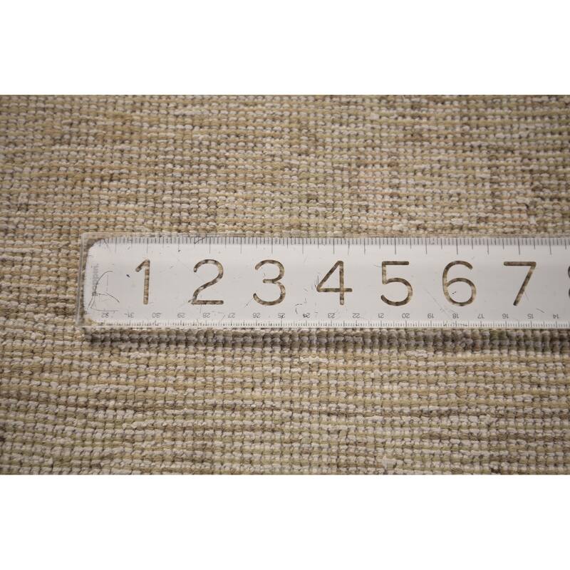 Overdyed Gray Tabriz Persian Vintage Area Rug Handmade Wool Carpet - 9'8" x 12'7"