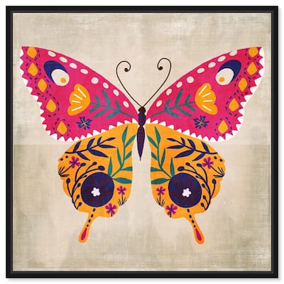 Butterfly Wings II Canvas by Art Remedy