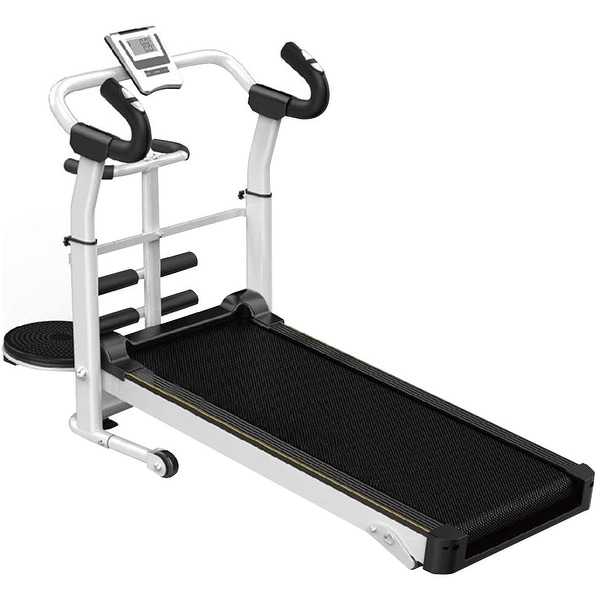 Folding 2025 mechanical treadmill