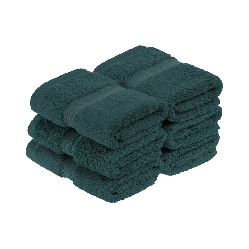 Superior Marche Egyptian Cotton 6 Piece Face Towel Set