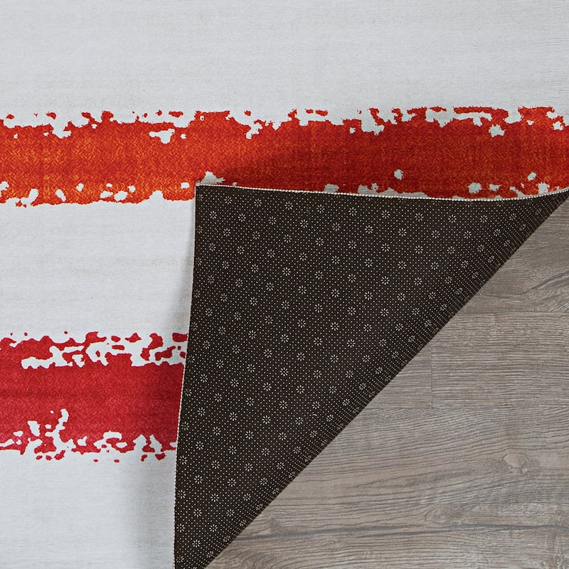 Color Arch Candycane Multicolor Area Rug