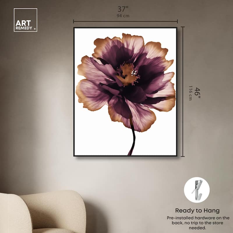 Lilac Blooming II Canvas by Art Remedy