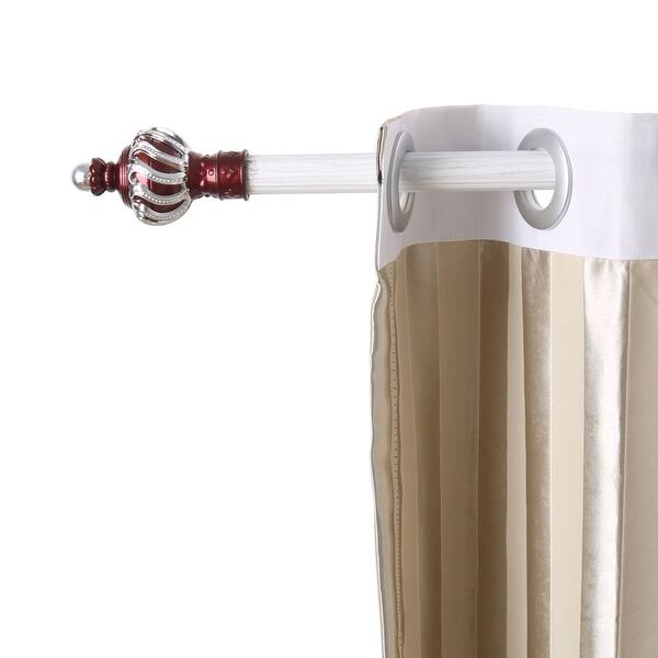 Shop Family Fittings Curtain Window Rod Ending Cap Finials