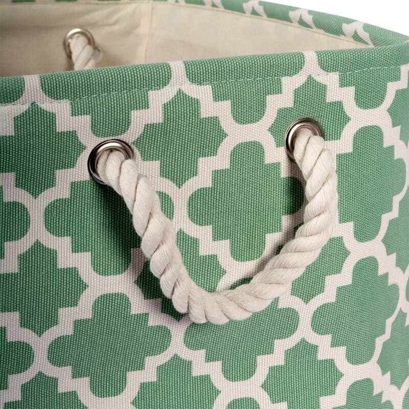 DII Lattice Decorative Storage Bin