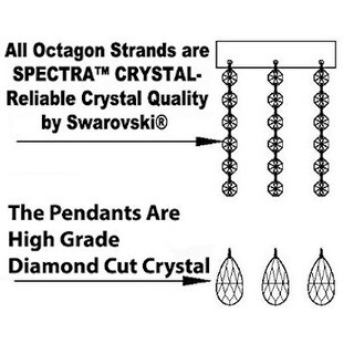 Swarovski Crystal Trimmed Plug In Chandelier Lighting - Chandeliers For Bedrooms by Overstock.com
