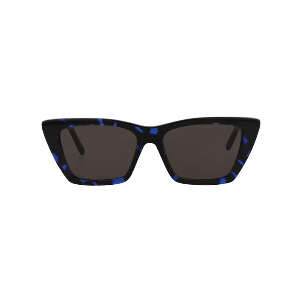 Saint Laurent Cat Eye-Frame Acetate Sunglasses - Havana Havana Black