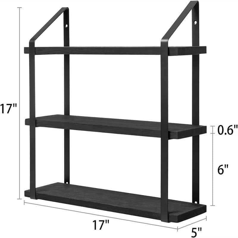 Floating Wall Shelves 3 Tier