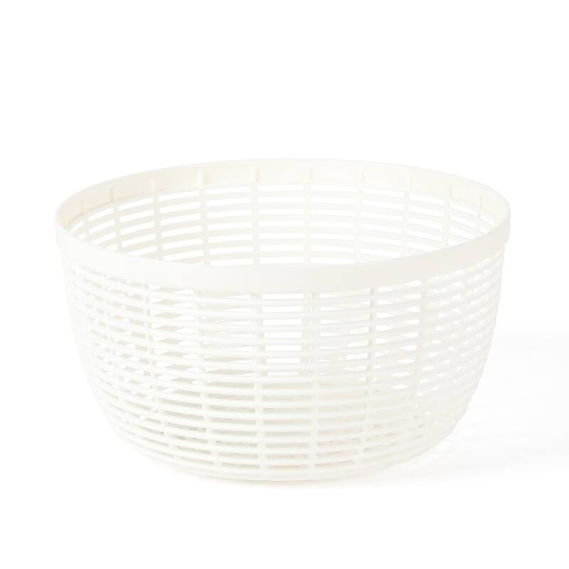 Calphalon Aero 6.3 Qt Salad Spinner, Fruit Wahser, Fruit Washing Bowl with Strainer, Vegertable Cleaner