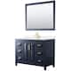 Option Dark Blue / White Quartz Top / Brushed Gold