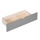 preview thumbnail 13 of 24, Full over Full Size Bunk Bed with Stairs and Guardrail, Storage Captains Bed with Pull-out Drawers and Bookcase Cabinet Frame