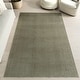 preview thumbnail 1 of 59, Nuloom Argelia Solid Machine Washable Area Rug 6' 7" x 9' - Sage Green - Rectangle