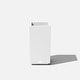 preview thumbnail 2 of 49, Block Series Pedestal Planter 26"H x 13.5"W - White