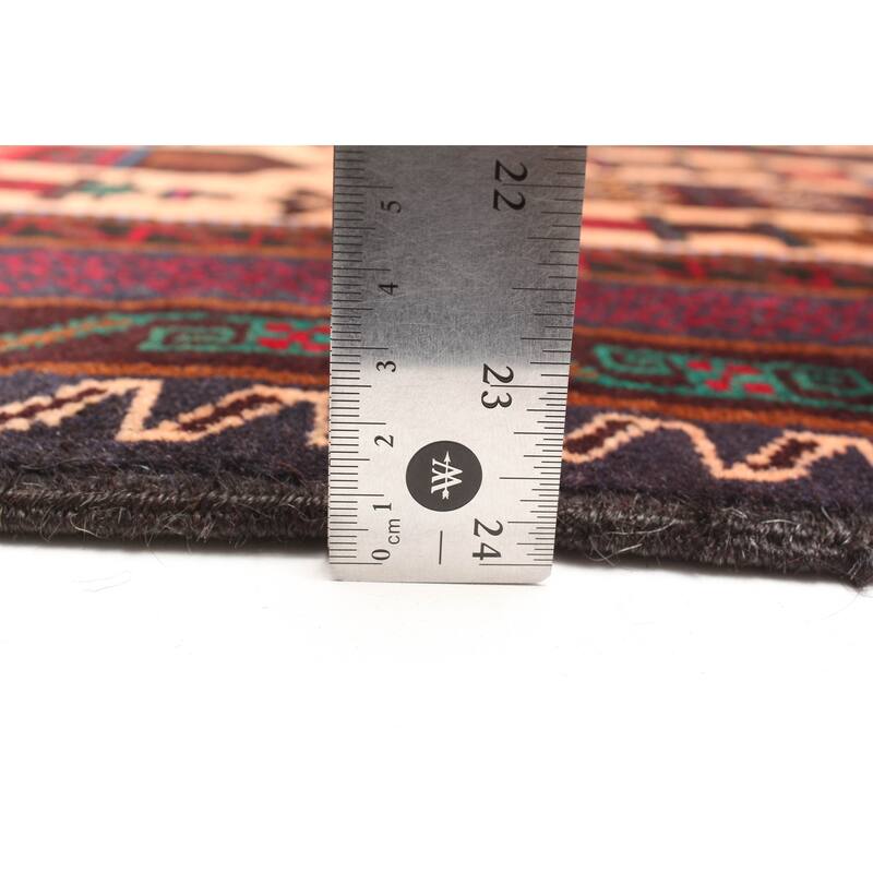 ECARPETGALLERY Hand-knotted Teimani Light Orange Wool Rug - 2'8 x 4'2