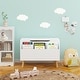 preview thumbnail 6 of 7, Kids Toy Storage Organizer with Front Bookshelf FlipTop Lid Safety Hinge