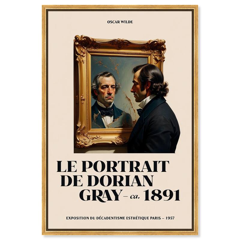 Decadent World of Dorian Gray Canvas by Art Remedy - 20" x 30" - Gold