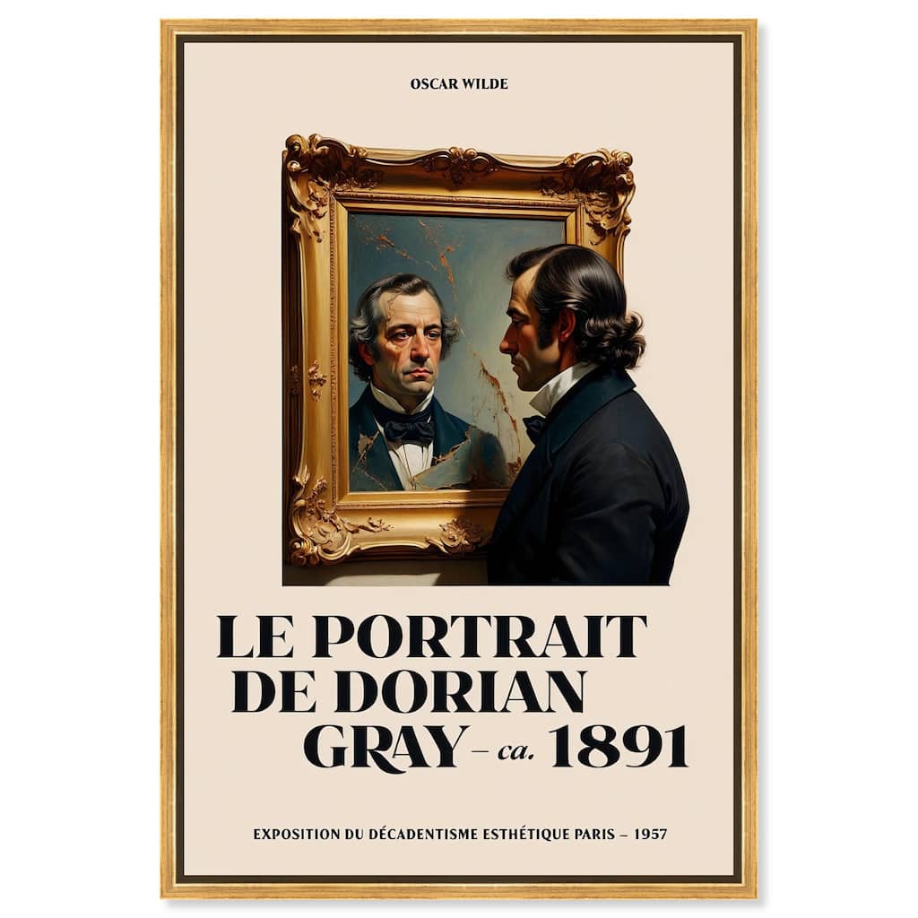 Decadent World of Dorian Gray Canvas by Art Remedy