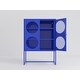 preview thumbnail 6 of 8, Metal 2 Mesh Doors Storage Cabinet with 3 Shelves