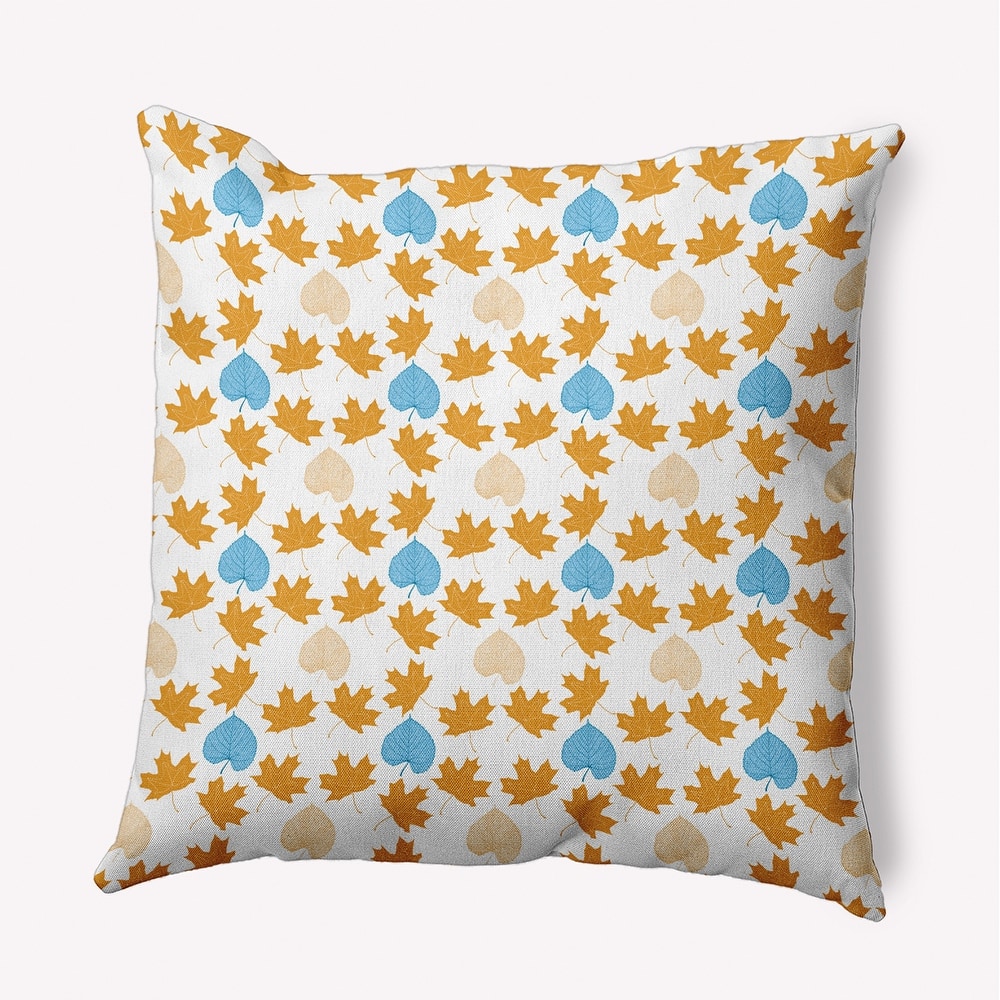 Lots of Leaves Fall Indoor/Outdoor Throw Pillow