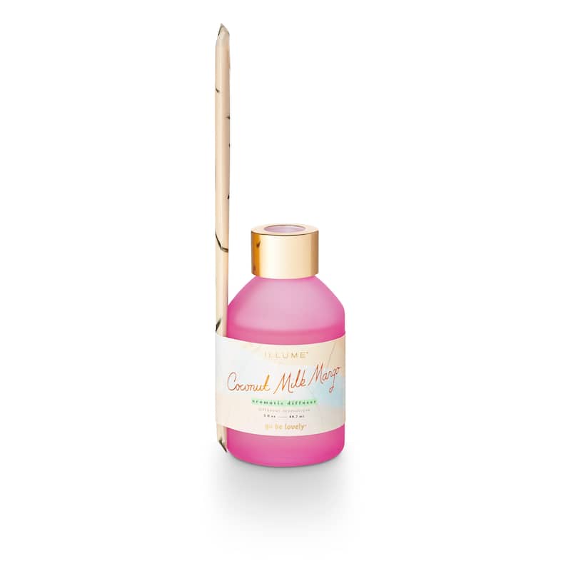 ILLUME Go Be Lovely Coconut Milk Mango Arromatic Diffuser - Pink
