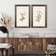 preview thumbnail 4 of 3, Paragon Botanical Whites Framed Art - Set of 2