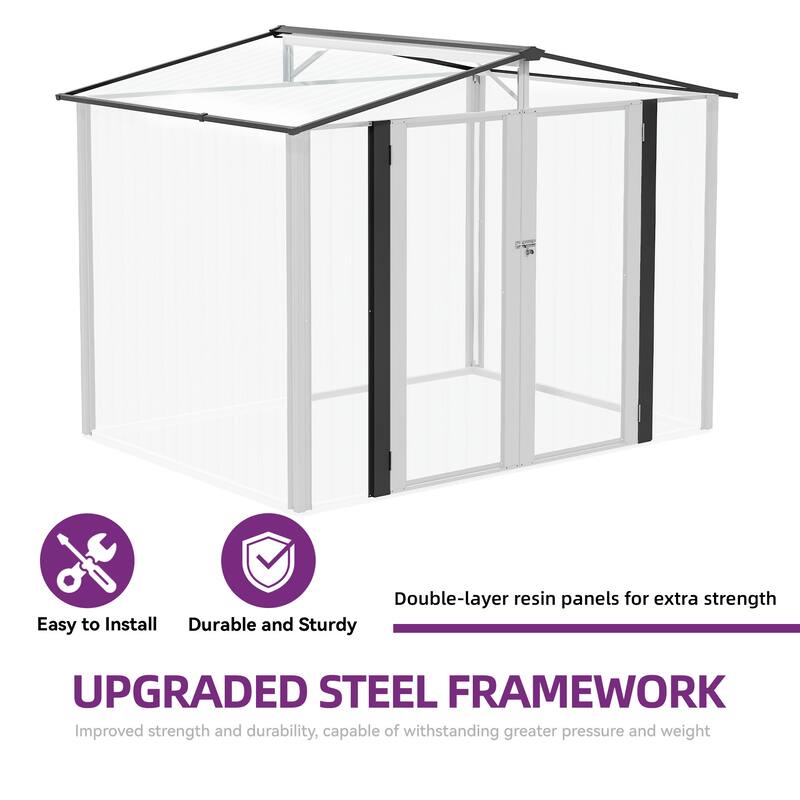 Steel Outdoor Storage Shed