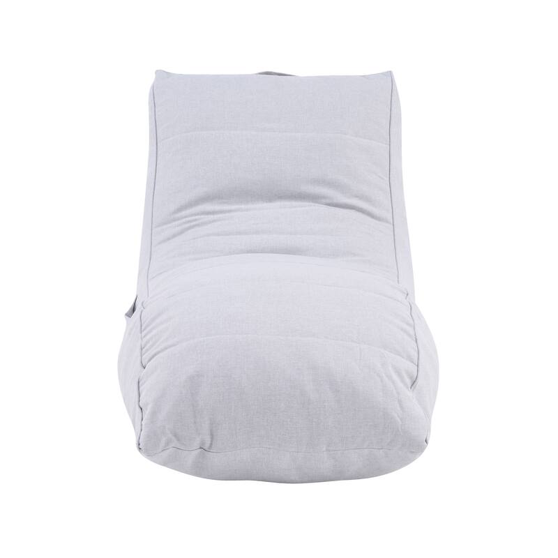 Christopher Knight Home - Ethel Casual Outdoor Upholstered Bean Bag Chair