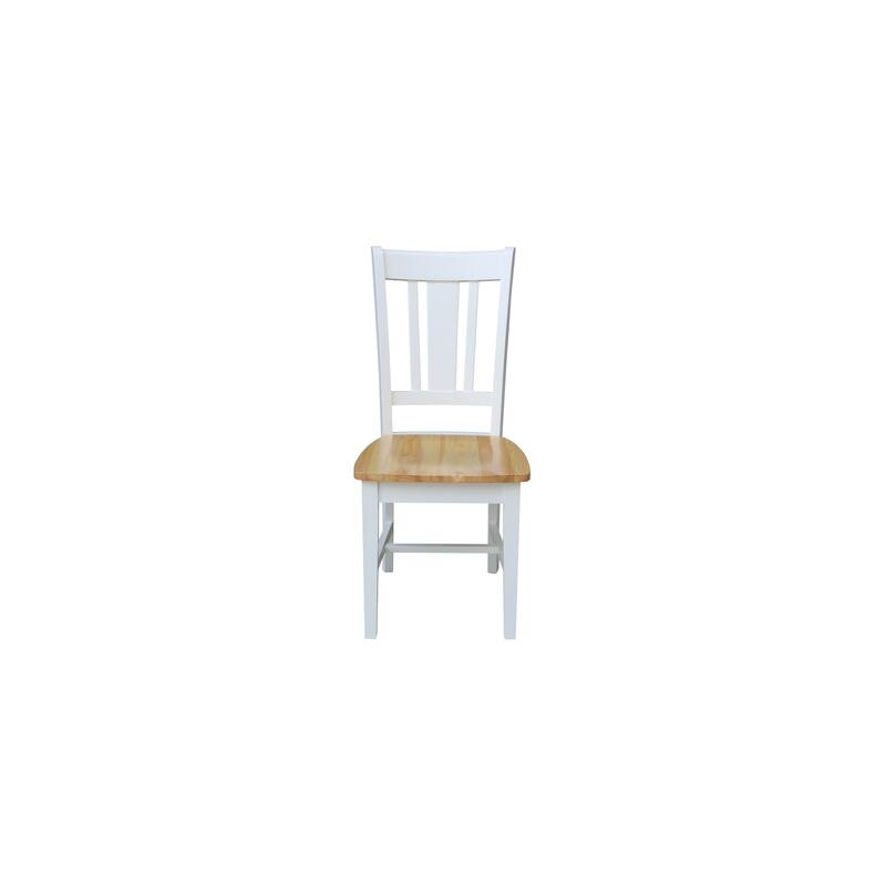 Country Cottage Coffee Table Set - Solid Hardwood, Drop Leaf Table & 2 Chairs
