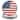 Certified International Stars & Stripes 11" Melamine Dinner Plate, Set of 6 - 11" Dia