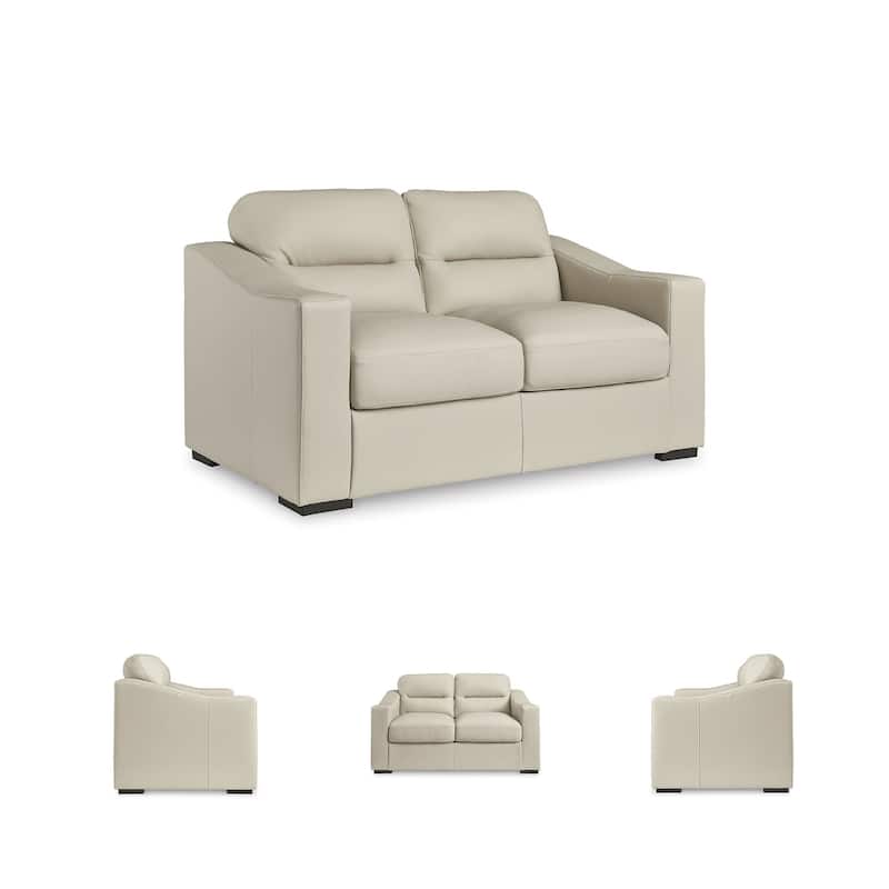 Signature Design by Ashley Treasure Trove Beige Loveseat - 67" W x 40" D x 40" H