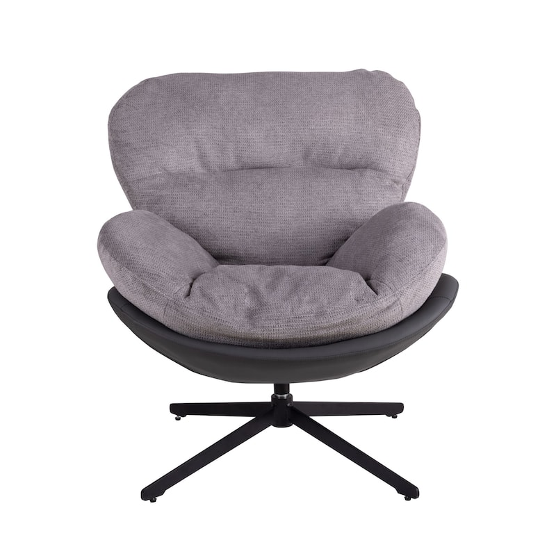 Ronnie Swivel Single Accent Chair by Christopher Knight Home
