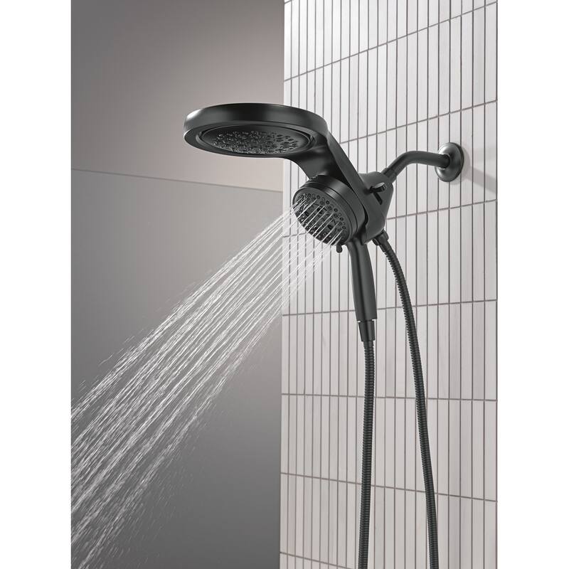 Delta 56000-25 HydroRain 2.5 GPM Multi Function 2-in1 Rain Shower Head