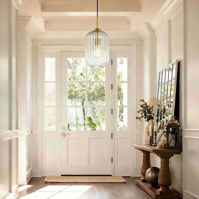 Acroma 1-light 8In Modern Farmhouse Kitchen Island Pendant Lighting