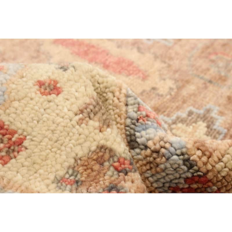 ECARPETGALLERY Hand-knotted Jules Serapi Brown Wool Rug - 5'11 x 8'11