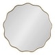preview thumbnail 57 of 55, Kate and Laurel Viona Round Scalloped Mirror