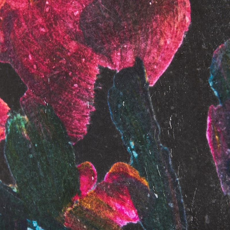 Midnight Flower II (40 x 60) Canvas Art Print