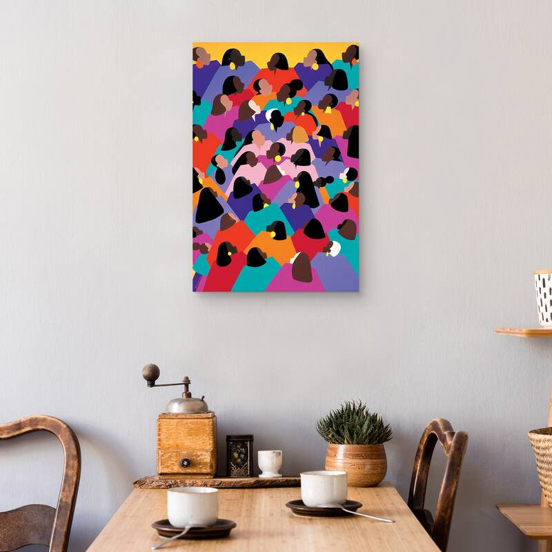 Circle of Promise by Synthia SAINT JAMES Canvas Art Print