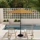 preview thumbnail 41 of 143, North Bend 9-foot Round Auto-tilt, Bronze Finish, Sunbrella Patio Umbrella by Havenside Home