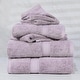 preview thumbnail 68 of 159, Superior Egyptian Cotton Pile Heavyweight 6-Piece Towel Set 6-Piece Set - Purple
