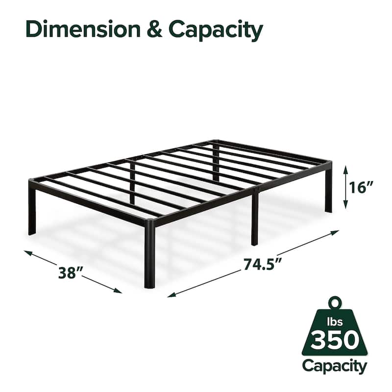 Priage by Zinus 16 Inch Metal Platform Bed - Twin