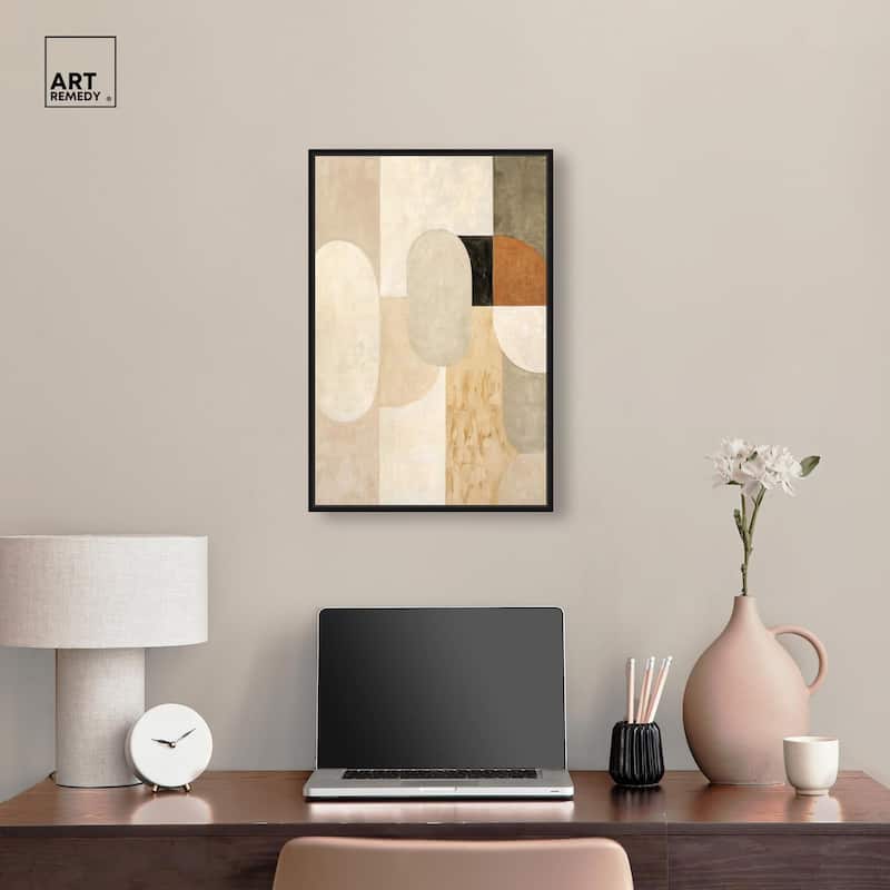 Overlapping Planes II Canvas by Art Remedy