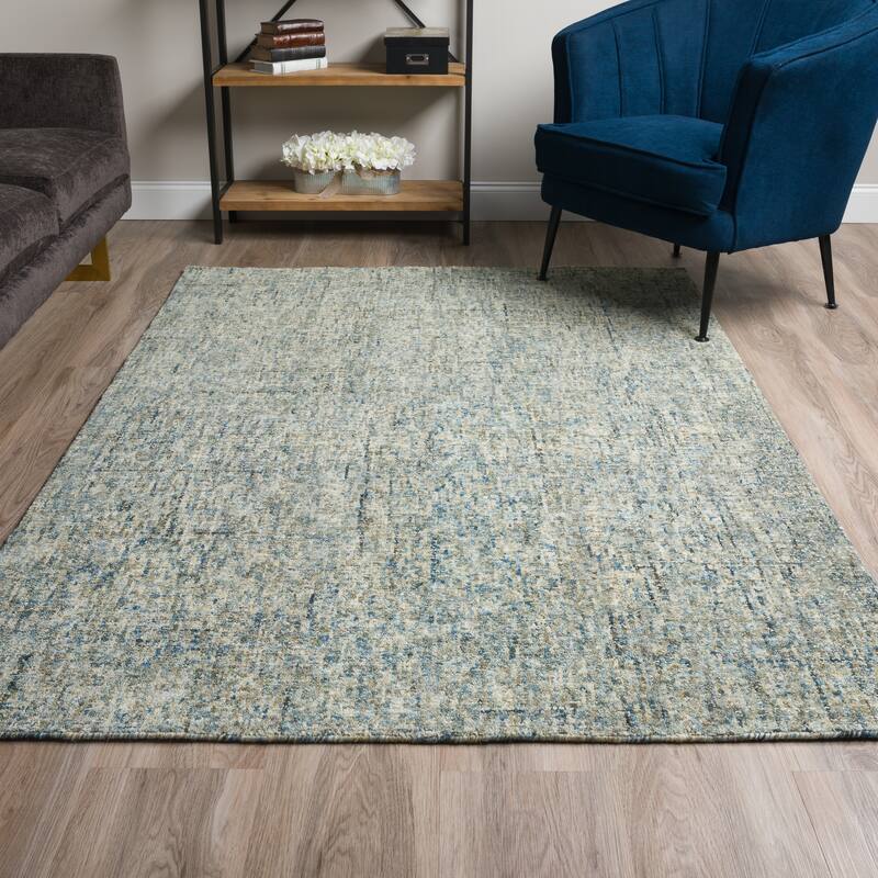 Addison Eastman Variegated Solid Wool Area Rug